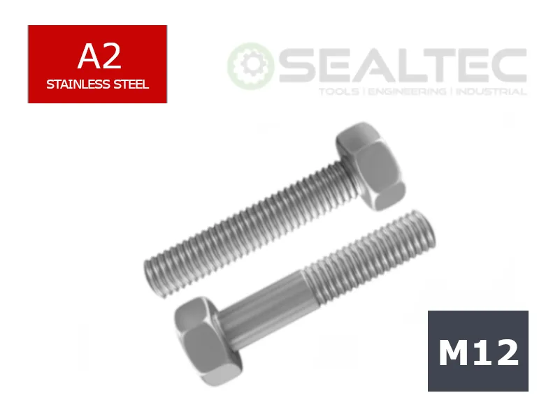 M12 HEX BOLTS STAINLESS